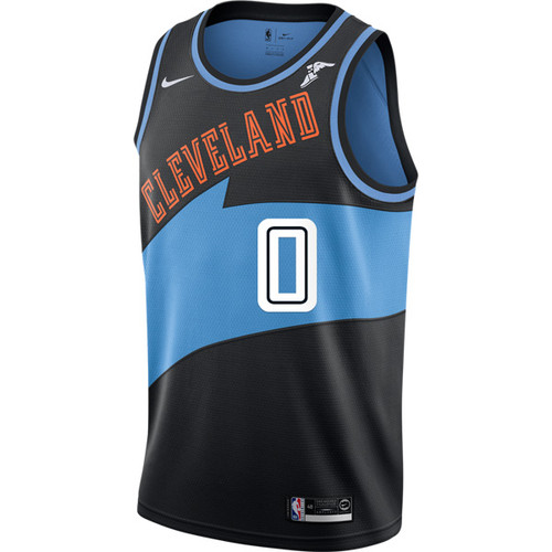 kevin love black sleeved swingman jersey