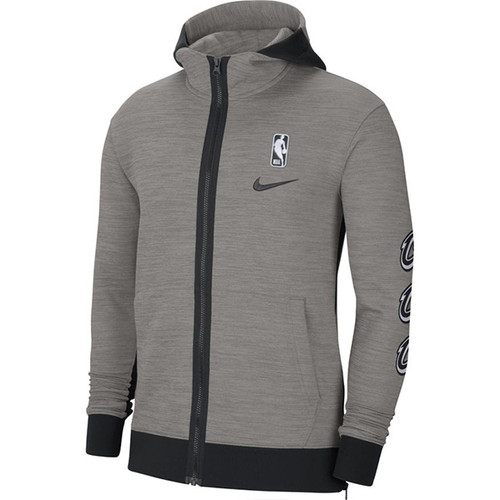 [GRAY] 2021 ThermaFlex Showtime Hoodie | Cleveland Cavaliers