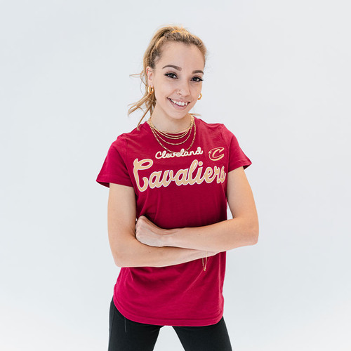 Women's Gold Script Crew Tee Women's Gold Script Crew Tee