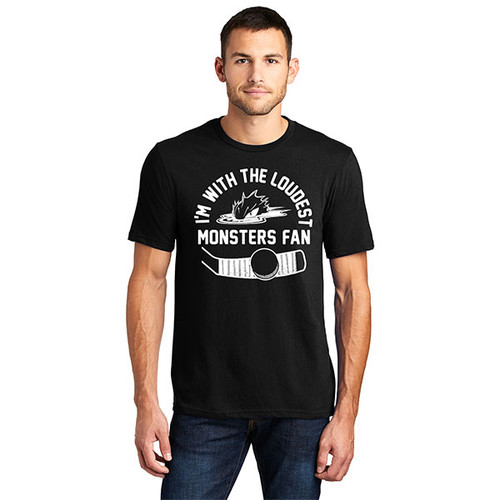 I'm With The Loudest Monsters Fan Tee, Model View