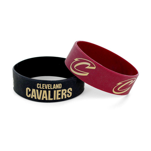 Wide Band Logo Bracelets 2-Pack