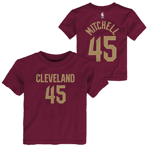 Outerstuff Big Kids Donovan Mitchell Icon Swingman Jersey in Wine Size Large | Cavaliers