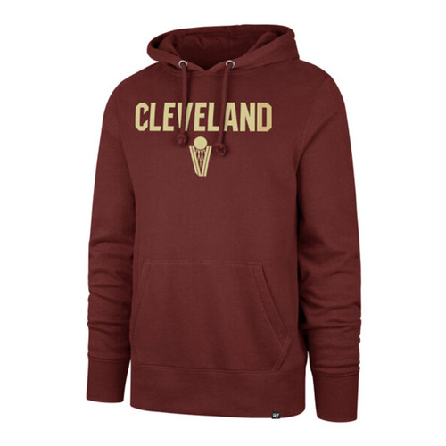 Wine Cleveland V Net Hoodie | Center Court, the official Cavs Team Shop