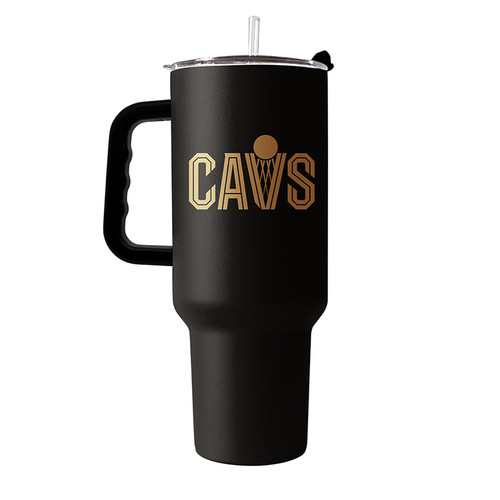 CAVS Black and Gold Tumbler