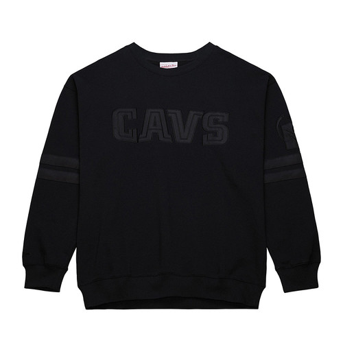 90s Blackout Tonal Crewneck