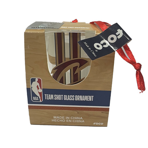 Cavs Shot Glass Ornament