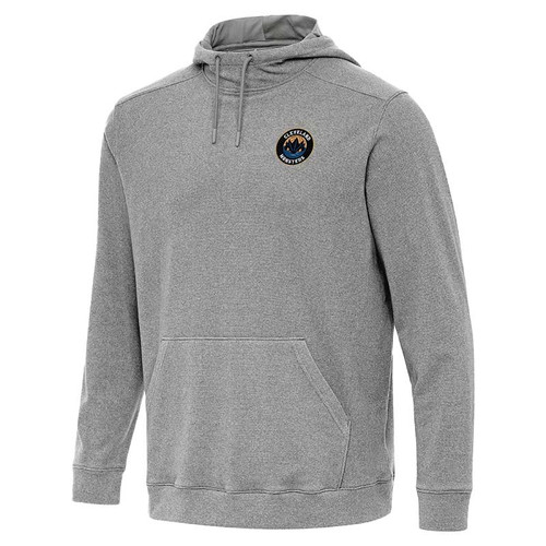 Primary Icon Gray Cloud Hoodie Gray