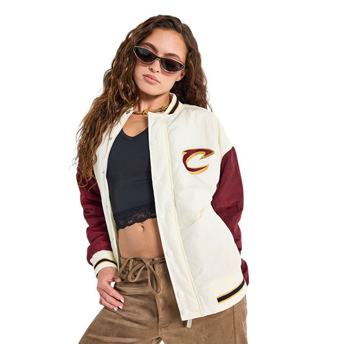 Women's Color Block Bomber Jacket