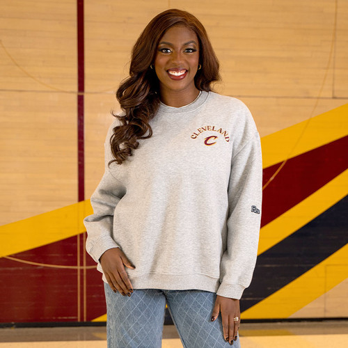 Women's Oversized Script C Crewneck