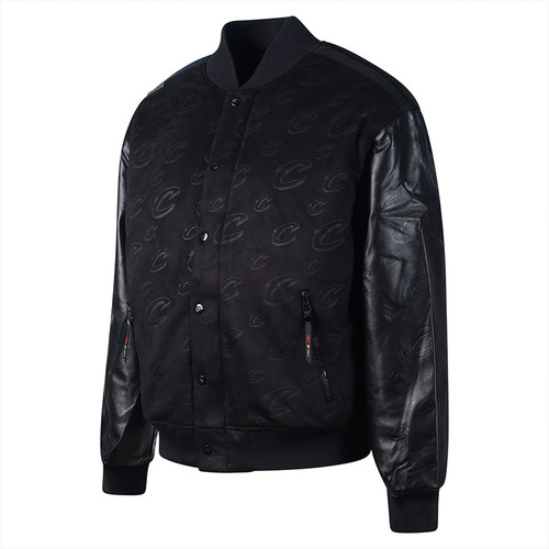 Black Script C Embossed Jacket