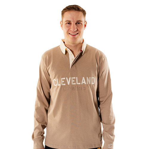 Land Collective Essentials Khaki Rugby Tee