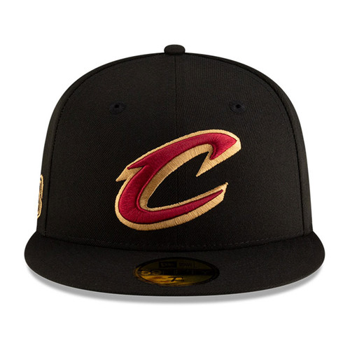 Statement Black Script C Fitted Hat