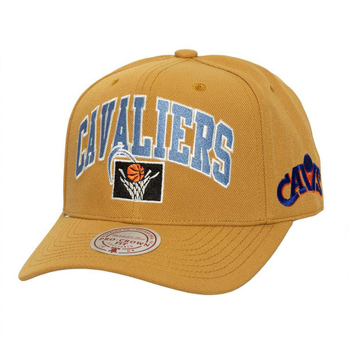 M&N Tan Throwback Snapback