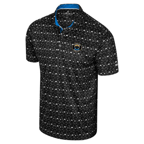 Hockey Pattern Repeat Icon Polo