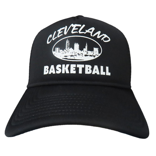 Land Collective Black Skyline Trucker Hat
