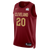 Jaylon Tyson Wine Icon Swingman Jersey