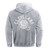 Gray Enzyme Wash Hoodie