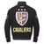 Black Script C Crest Double Knit Track Jacket