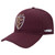 Wine Script C Crest Cotton Twill Adjustable Hat