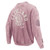 Women's Pink Enzyme Wash Crewneck