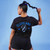 Women's Black Boxy Tee