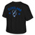 Women's Black Boxy Tee