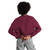 Women's Wine Drop Shoulder Wordmark Crewneck