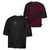 Nike Boys Black Stacked Logo Mesh Tee