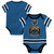 Infant Lake Blue Hockey Style Onesie