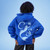 Wild Collective Siren Blue Multi Logo Hoodie
