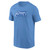 Nike Erie Blue Primary Logo Tee