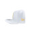 V Net White and Gold Snapback Left