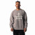 Wild Collective Gray Script Crew Sweatshirt