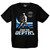 Playoffs Boys Bessie Black Skater Tee