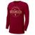 Nike Wine and Gold Long Sleeve Practice Tee