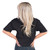 Women's Bessie Black Primary Icon Boxy Tee