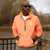 Orange Script C Anorak Jacket