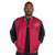 Wine Wordmark Twill Varsity Jacket