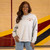 Women's Oversized Script C Crewneck