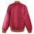 Women's Wine and Gold Varsity Jacket