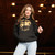 Black and Gold Global Icon Hoodie