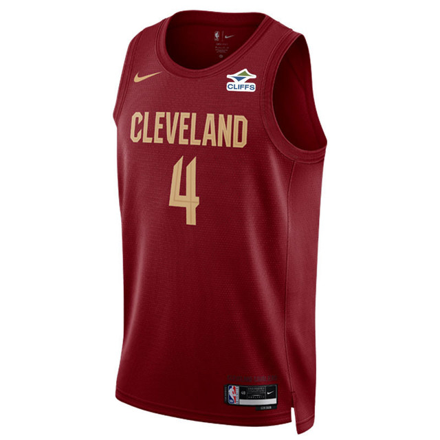 Custom Wine Icon Swingman Jersey | Cavs Center Court