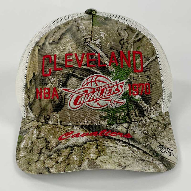 Casquette Trucker Cleveland CLE – Camouflage, Snapback, Adulte Unisexe, International Tie