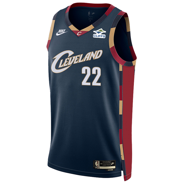 Custom Black Statement Swingman Jersey | Cavs Center Court