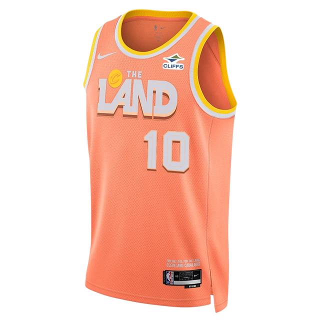 Darius Garland Black Statement Swingman Jersey | Cavs Center Court