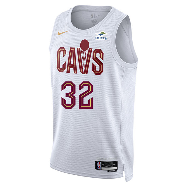 Sam Merrill White Association Swingman Jersey | Cavs Center Court