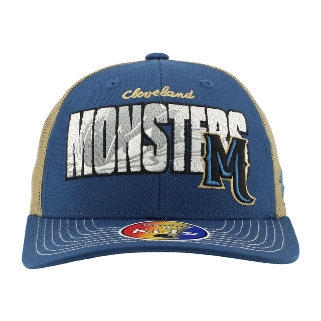 Zephyr Lake Blue Hockey Trucker Hat | Monsters