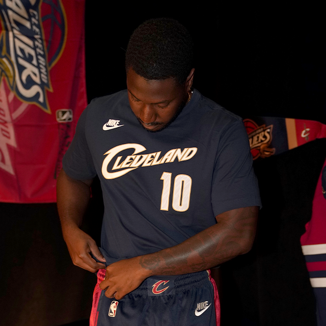 NBA キャバリアーズ　ダリアス・ガーランド　ユニフォーム Darius Garland Black Statement Swingman Jersey | Cavs Center Court