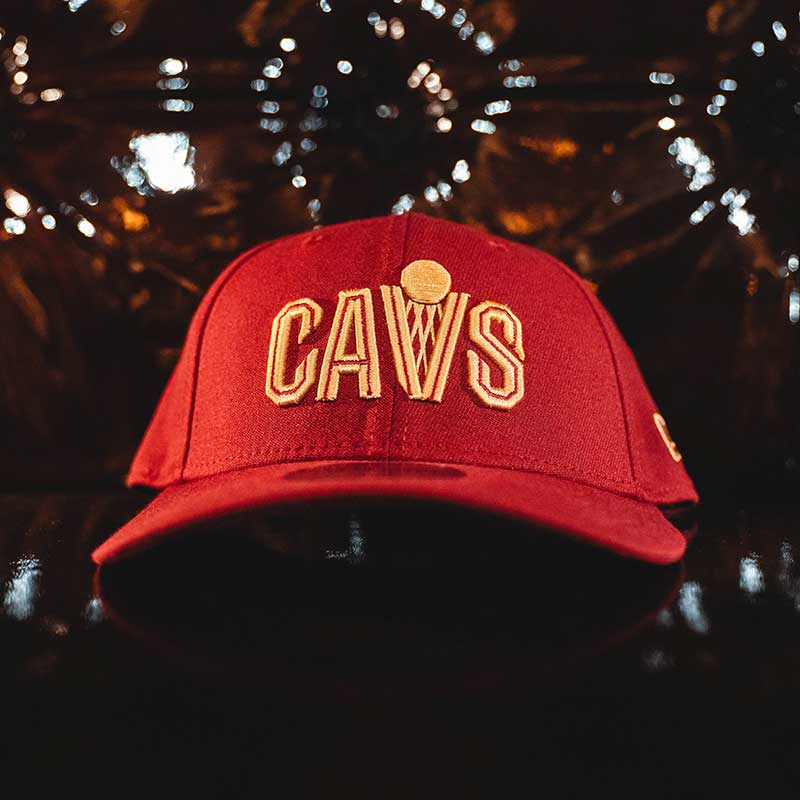 Cleveland Cavaliers キャップ ワインレッド Men's Cleveland Cavaliers New Era Wine Official Team Color