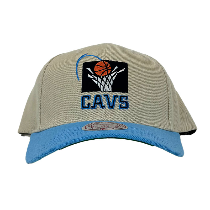 90s Cream Two Tone Snapback | Center Court, the official Cavs Team